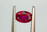 0.55 carat Burma Red Ruby