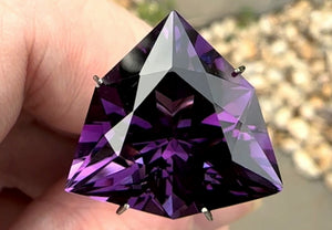17.91 carat Brazil Purple Amethyst