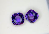 3.66 carat Uruguay Purple Amethyst Pair