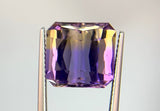 10.67 carat Bolivia Bi-colour Purple and Yellow Ametrine