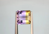 4.96 carat Bolivia Bi-colour Purple and Yellow Ametrine