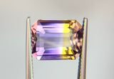 5.20 carat Bolivia Bi-colour Purple and Yellow Ametrine