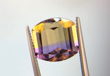 8.29 carat Bolivia Bi-colour Purple and Yellow Ametrine