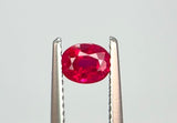 0.64 carat Burma Red Ruby
