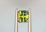 1.29 carat Madagascar Green and Yellow Parti Sapphire