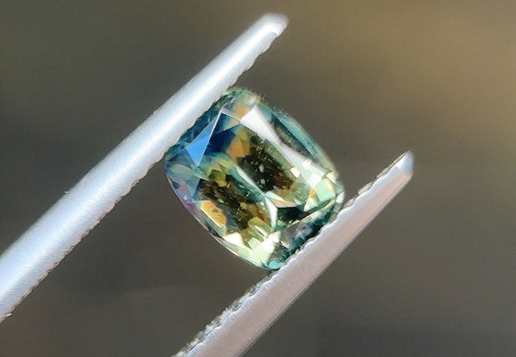 1.17 carat Australia Bi-colour Blue and Yellow Parti Sapphire