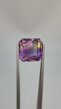 12.92 carat Bolivia Bi-colour Purple and Yellow Ametrine