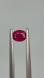 0.64 carat Burma Red Ruby