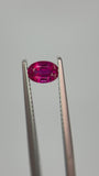 0.63 carat Red Ruby