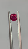 0.61 carat Burma Red Ruby