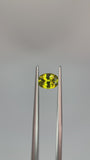 1.33 carat Queensland Australia Yellow Sapphire