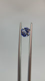 1.14 carat Bi-colour Blue and White Sapphire