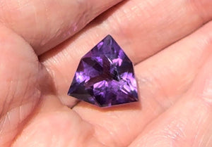 15.39 carat Brazil Purple Amethyst