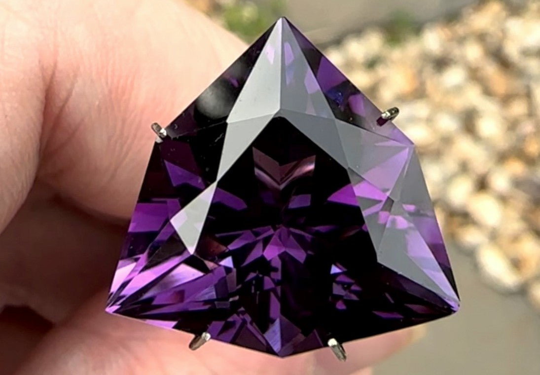 Améthyste Naturelle Du Brésil - 1,80 Carat - Violet Pur - Non Traitée