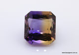 19.50 carat Bi-colour Purple and Yellow Bolivia Ametrine
