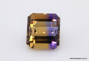 19.52 carat Bi-colour Purple and Yellow Bolivia Ametrine