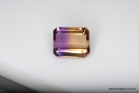 3.31 carat Bi-colour Purple and Yellow Bolivia Ametrine
