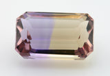 3.63 carat Bi-colour Purple and Yellow Bolivia Ametrine