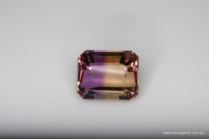 4.21 carat Bi-colour Purple and Yellow Bolivia Ametrine