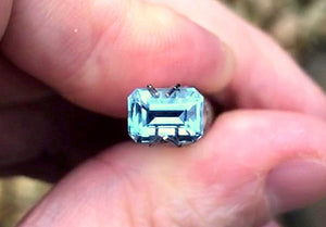 1.17 carat Brazil Blue Aquamarine