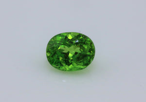 0.88 carat Green Chrome Mali Garnet