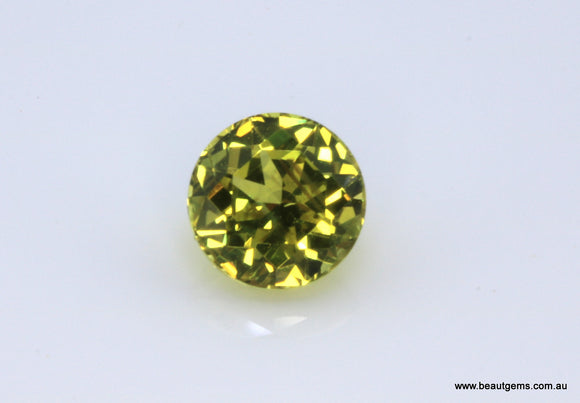 0.67 carat Australia Yellow Sapphire