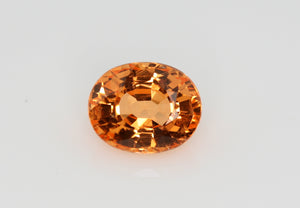 1.64 carat Nigeria Orange Spessartite Garnet