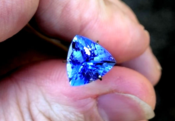 2.81 carat Tanzania Blue Tanzanite